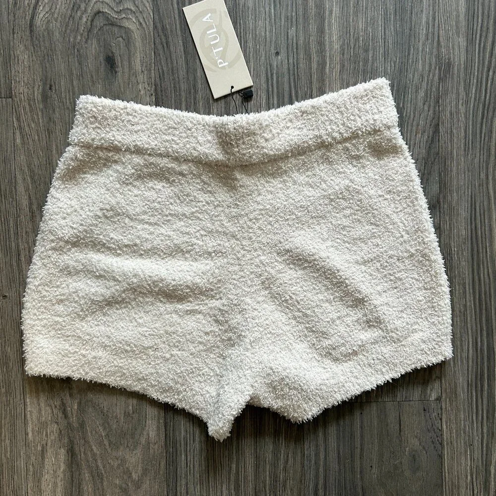 Ptula Plush Shorts - Picture 2 of 3